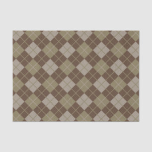 Papel De Seda Argyle Pattern