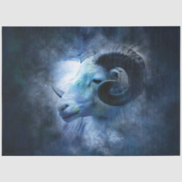 Papel De Seda Aries Ram Decoupage
