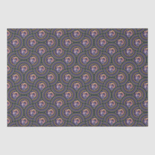 Papel De Seda Aries Whimsical Astrology Mandala Art Deco Fans