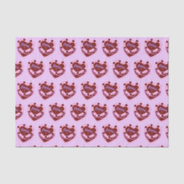 Papel De Seda Aries Zodiac Coquette Heart Cake