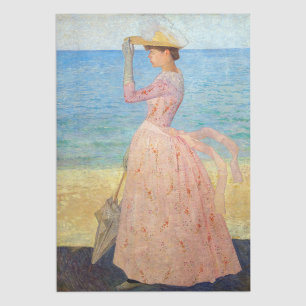 Papel De Seda Aristide Maillol - Mulher com Guarda-Sol