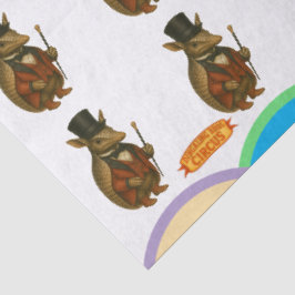 Papel De Seda Armand, o armadillo apresentador de circo