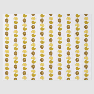 Papel De Seda Arranjo de conchas fofas em