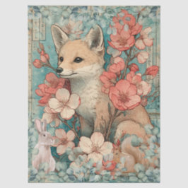 Papel De Seda Arranjo para Desacoplamento de Pareceres do Japão