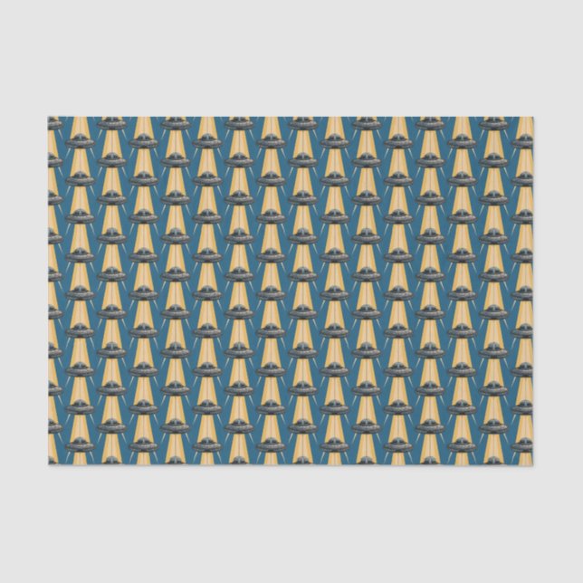 Papel De Seda Art Deco UFO Tissue Paper (Frente )
