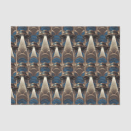 Papel De Seda Art Deco UFO Tissue Paper