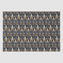 Art Deco UFO Tissue Paper