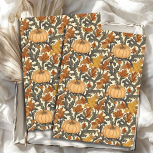 Papel De Seda Art Nouveau Morris outono Cores do pastel outono