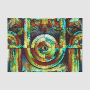 Papel De Seda Arte abstracta 173