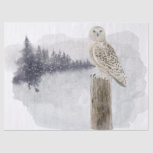 Papel De Seda Arte de Aquarela de Cabra de Neve