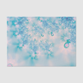 Papel De Seda Arte de Borboleta de Meditação Azul Calma