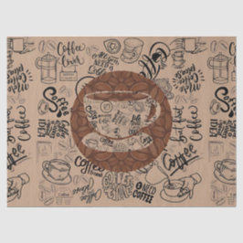 Papel De Seda Arte de Café de Bliss