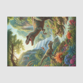 Papel De Seda Arte de Decoupagem de Dinossauros