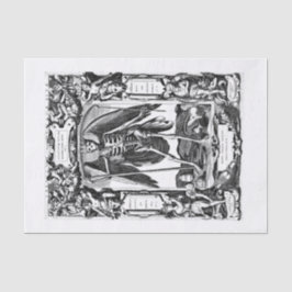 Papel De Seda Arte de dissociação do Halloween