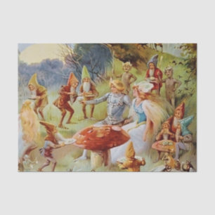 Papel De Seda Arte de Fadas “O Banquete” Por E S Hardy