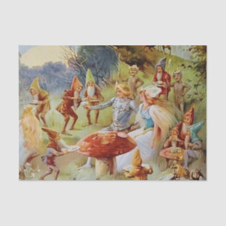 Papel De Seda Arte de Fadas “O Banquete” Por E S Hardy