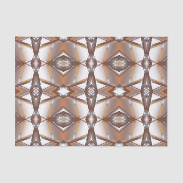 Papel De Seda Arte de Ombre de Tonalidade Concentrada de Borda E (Frente )