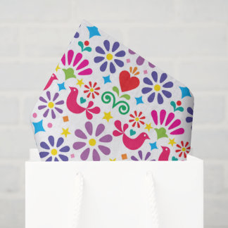 Papel De Seda Arte Folclórica
