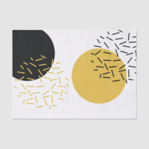 Papel De Seda Arte gráfica geométrica urbana simples, moderna 