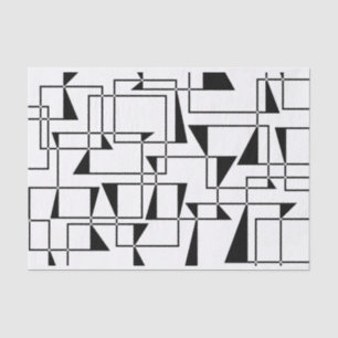 Papel De Seda Arte moderna, urbana, arrojada, geométrica legal