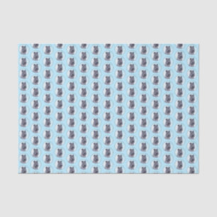 Papel De Seda Arte original de cachorro caipira azul Kerry Terri