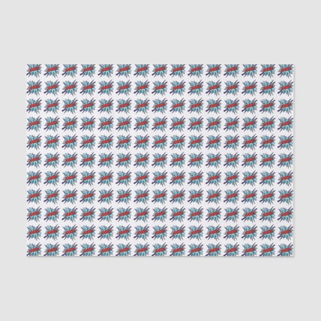 Papel De Seda Arte Pop de Quadrinhos BANG (Frente )
