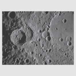 Papel De Seda Artemis II Lunar Craters