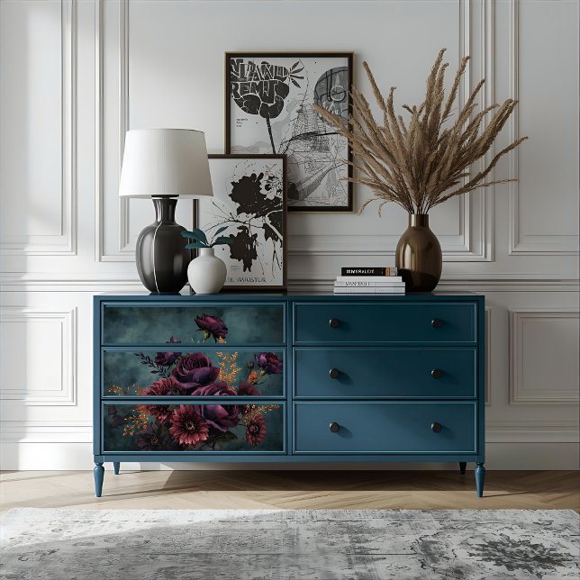 Papel De Seda Artesanato de Decoupage do Brilho Verde do Mar Vit (Criador carregado)