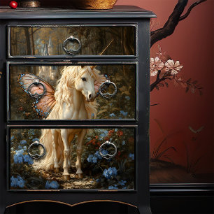 Papel De Seda Artesanato de Descamação de Cavalos de Fada de Bor