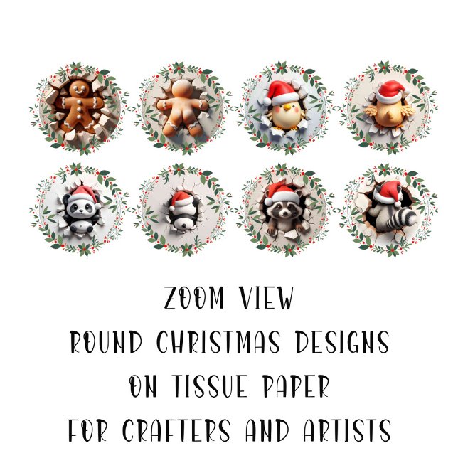 Papel De Seda Artesanato de Ornamento de Dissociação da Imagem d (Criador carregado)