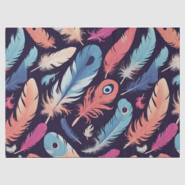 Papel De Seda Artesanato de Tecido de Desmontagem de Penas Color