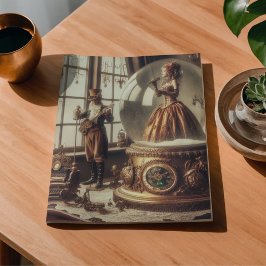 Papel De Seda Artistas do Globo de Neve Vitoriano Steampunk