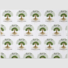 Papel De Seda Árvore da vida útil Logotipo comercial Material de