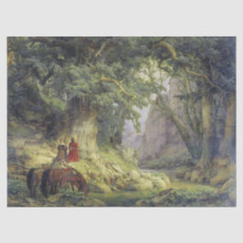 Papel De Seda Árvore de Carvalho de Mil Anos (por Karl Lessing)