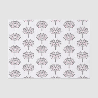 Papel De Seda árvore de frutos silvestres