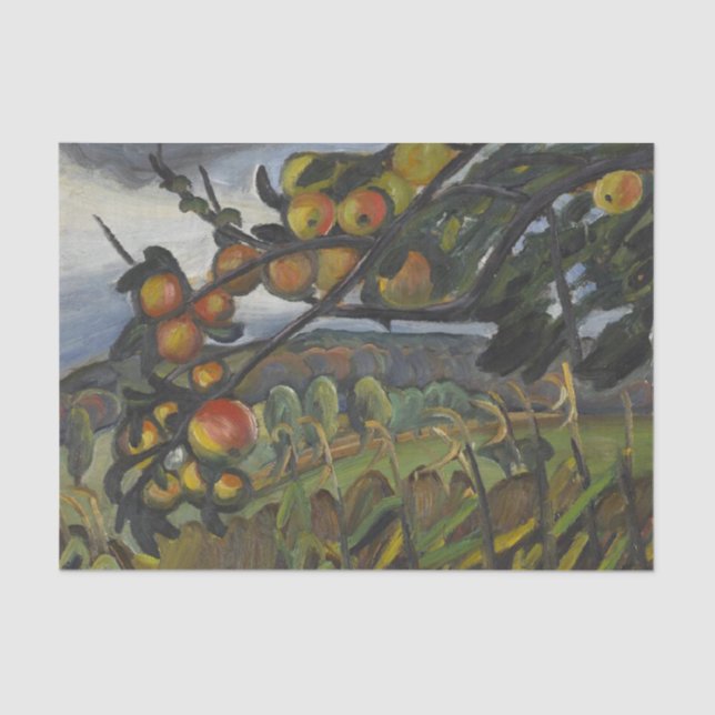 Papel De Seda Árvore de Maçã por Prudence Heward (Frente )