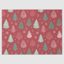 Papel De Seda Árvore de Natal