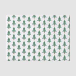 Papel De Seda Árvore de Natal Art Déco