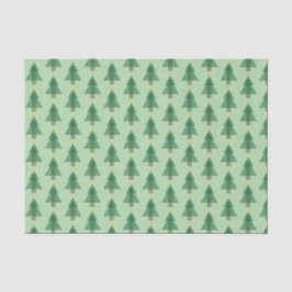 Papel De Seda Árvore de Natal Art Déco