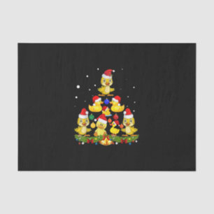 Papel De Seda Árvore de Natal Duck