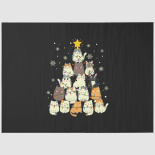 Papel De Seda Árvore de Natal Merry Xmas
