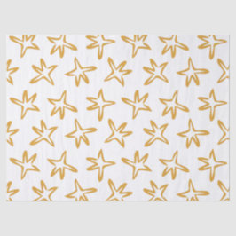Papel De Seda Árvore Estrela Minimalista