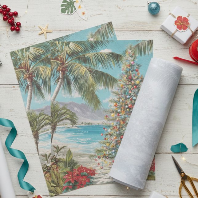 Papel De Seda Árvore Tropical de Palm Beach (Criador carregado)