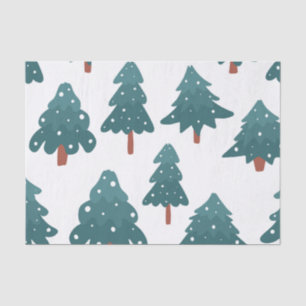 Papel De Seda Árvores de Natal