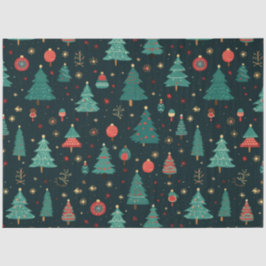 Papel De Seda Árvores de Natal e Ornamentos Natal Negro Natal