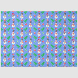 Papel De Seda Árvores de Natal e Presentes