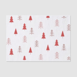 Papel De Seda Árvores de Natal Festivas