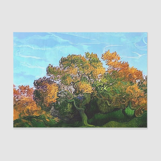 PAPEL DE SEDA ÁRVORES DO OUTONO (Frente )