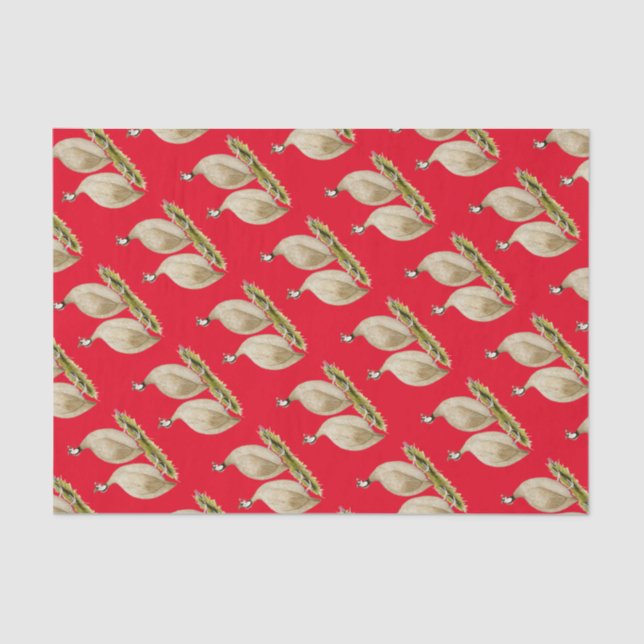 Papel De Seda As Guinés lustram a galinha de Dundotte (Frente )