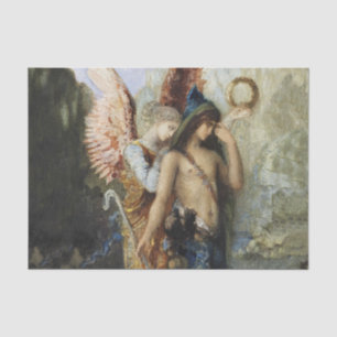Papel De Seda “As Vozes” Arte Angelical por Gustave Moreau